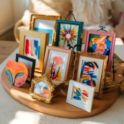 arrangement-cadres-colores-dans-couche-plate_1305972-650